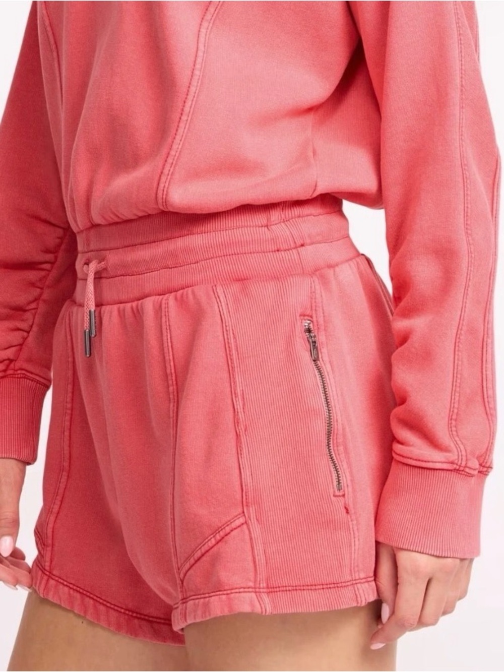 FP Movement by Free People Intercept Romper – Pink – Size Small - Picture 2 of 8